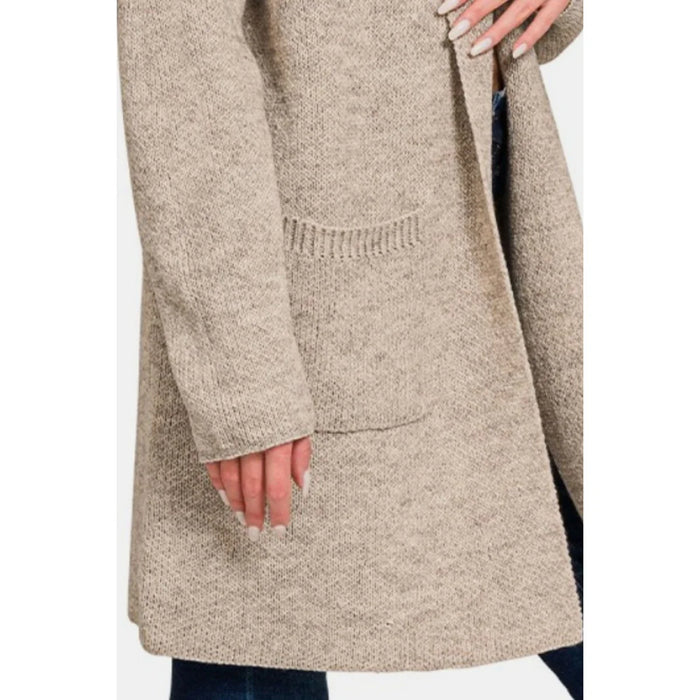 The Heather Hooded Cardigan