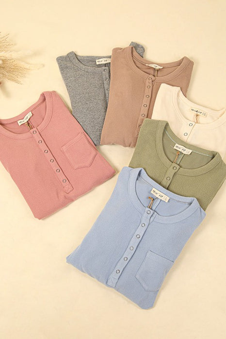 Soft Brushed Henley