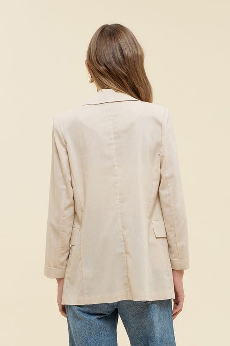 Linen Up Blazer