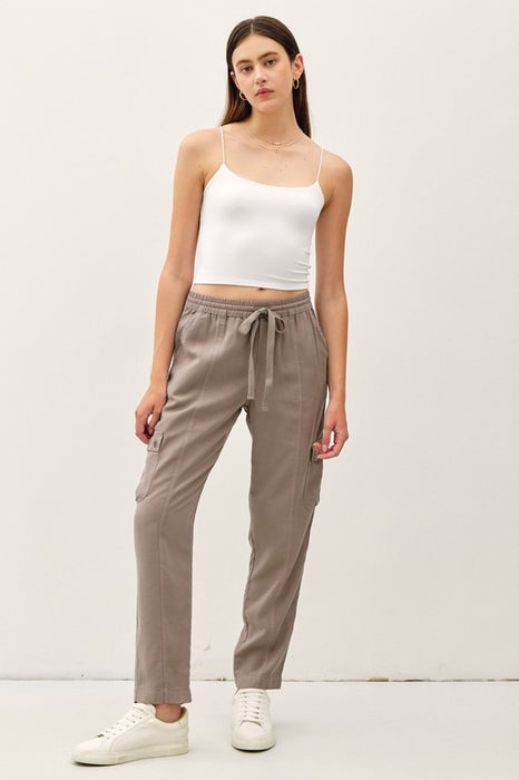 THE RYDER TENCEL CARGO JOGGER PANTS