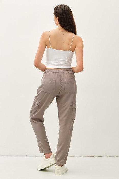 THE RYDER TENCEL CARGO JOGGER PANTS