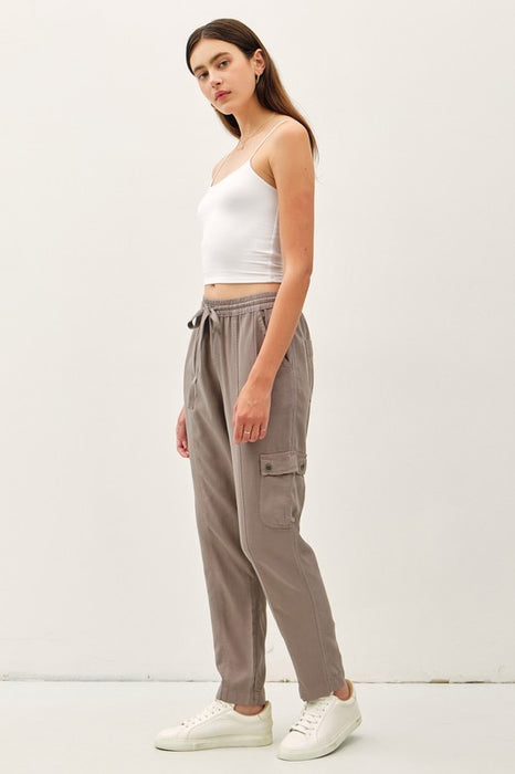 THE RYDER TENCEL CARGO JOGGER PANTS