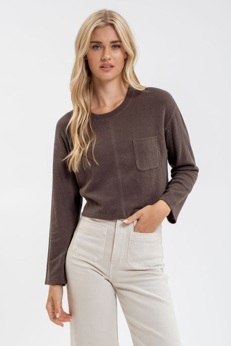 Ribbed Knit Top