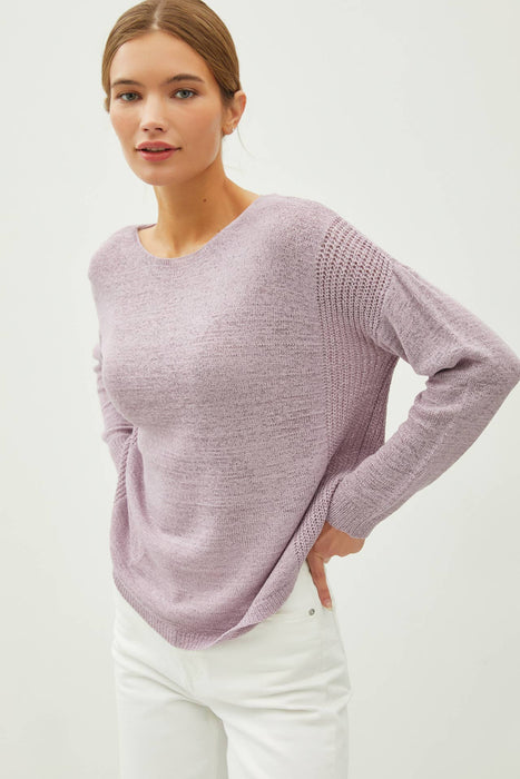 Lavender Knit