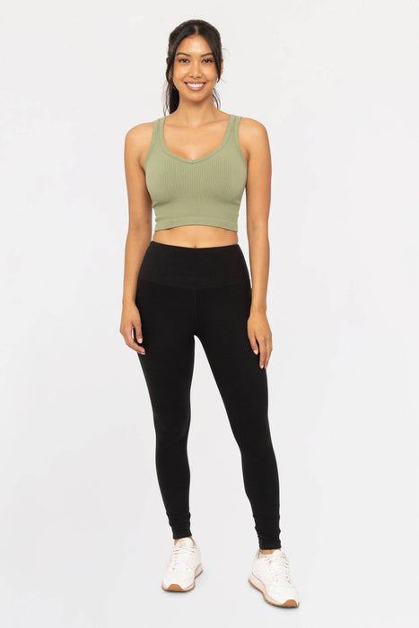 High-Waisted Fleece Leggings