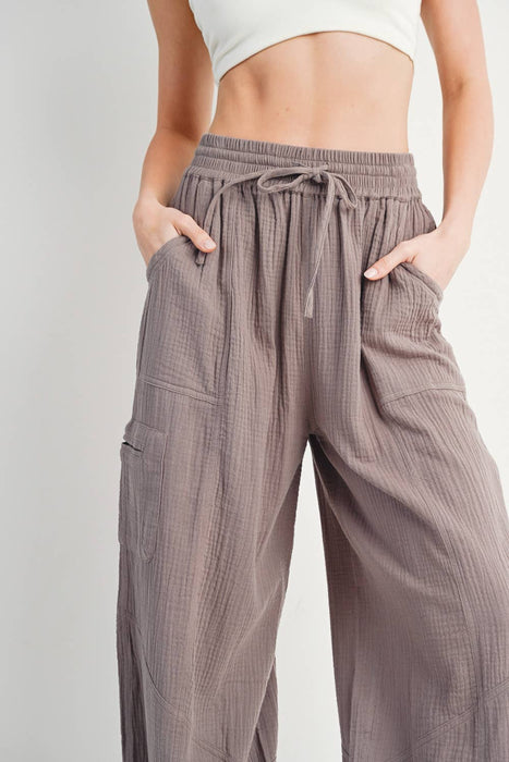 JOGGER HAREM DRAWSTRING PANTS