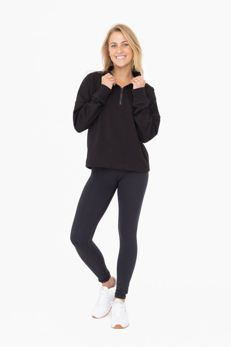 Plush Half-Zip Fleece Pullover