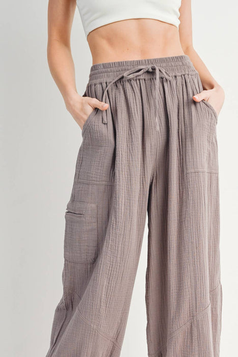 JOGGER HAREM DRAWSTRING PANTS