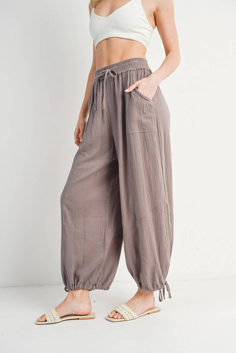 JOGGER HAREM DRAWSTRING PANTS