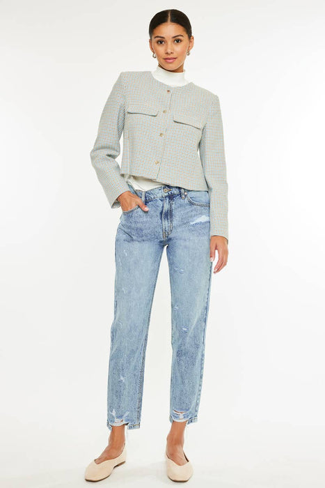 Harvey Ultra High Rise Mom Jeans