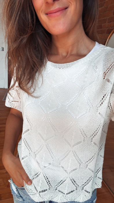 Lucia Crochet Top