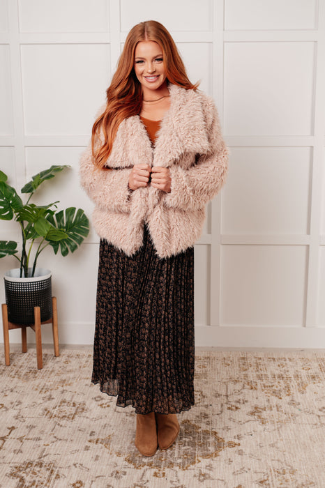 Disco Queen Faux Fur Coat