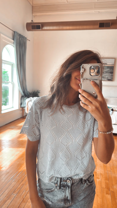 Lucia Crochet Top
