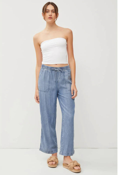 Denim Wash Pants