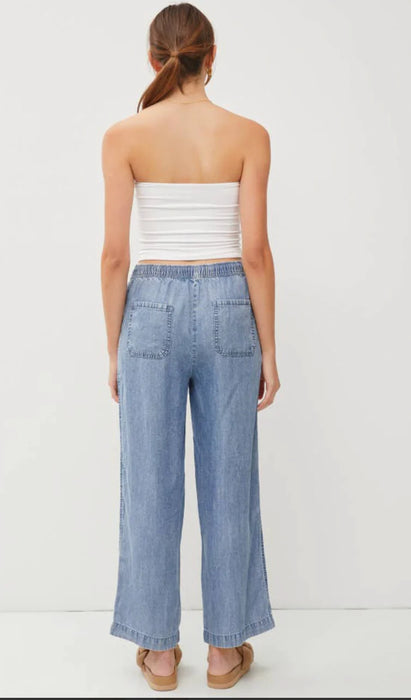 Denim Wash Pants