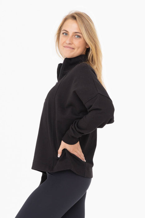 Plush Half-Zip Fleece Pullover