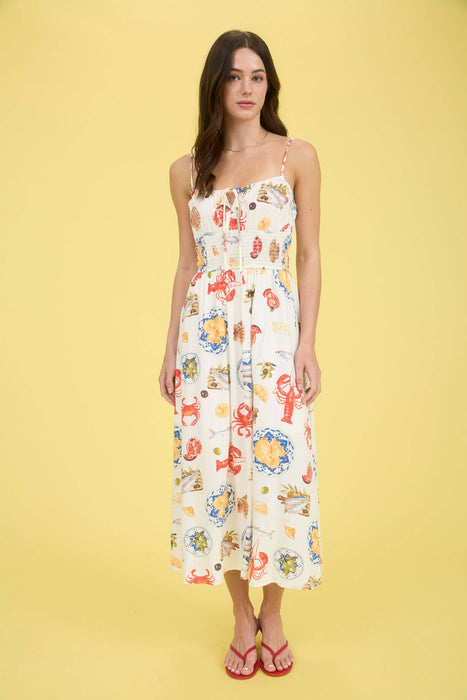 SEASIDE LUNCH DRESS