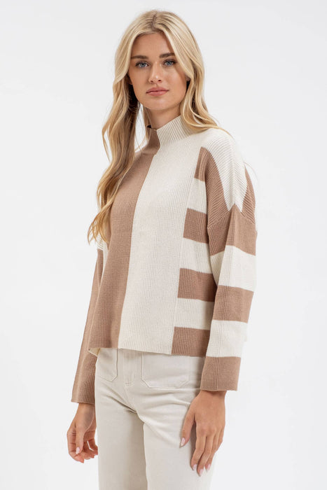 Colorblock Sweater