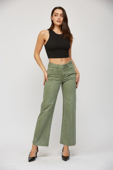 Mica Wide Leg Crop