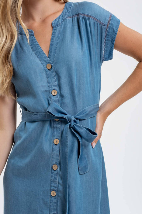 Galena Chambray Dress