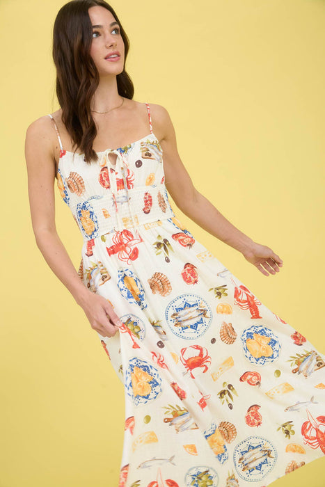 SEASIDE LUNCH DRESS