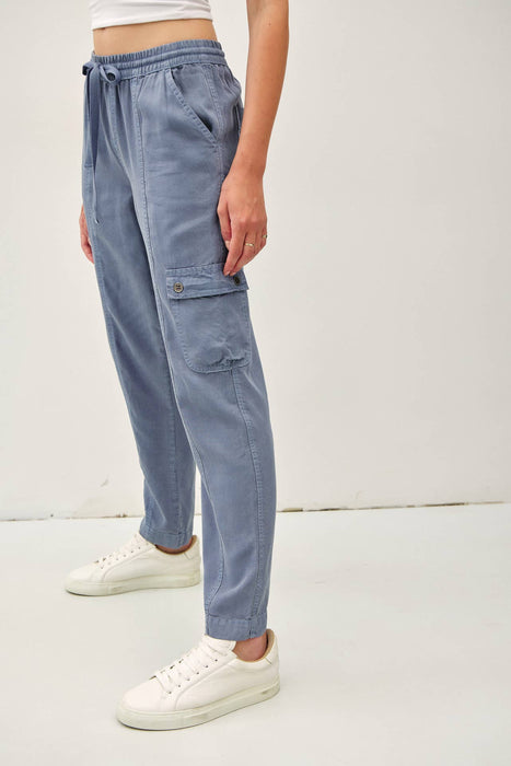 THE RYDER TENCEL CARGO JOGGER PANTS