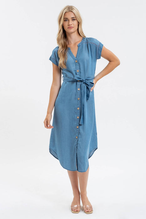 Galena Chambray Dress