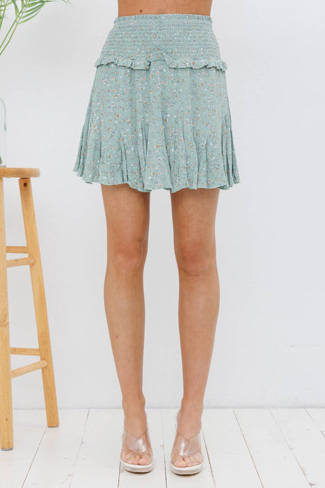 Elderflower Ruffle Skirt