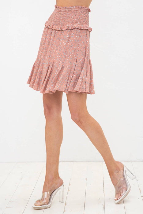 Elderflower Ruffle Skirt