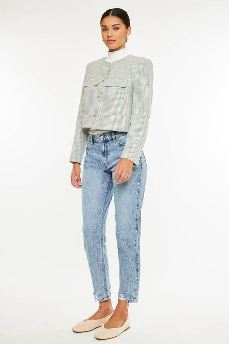 Harvey Ultra High Rise Mom Jeans