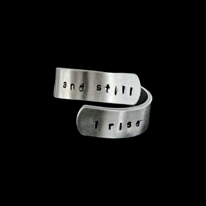 “And Still, I Rise” Ring